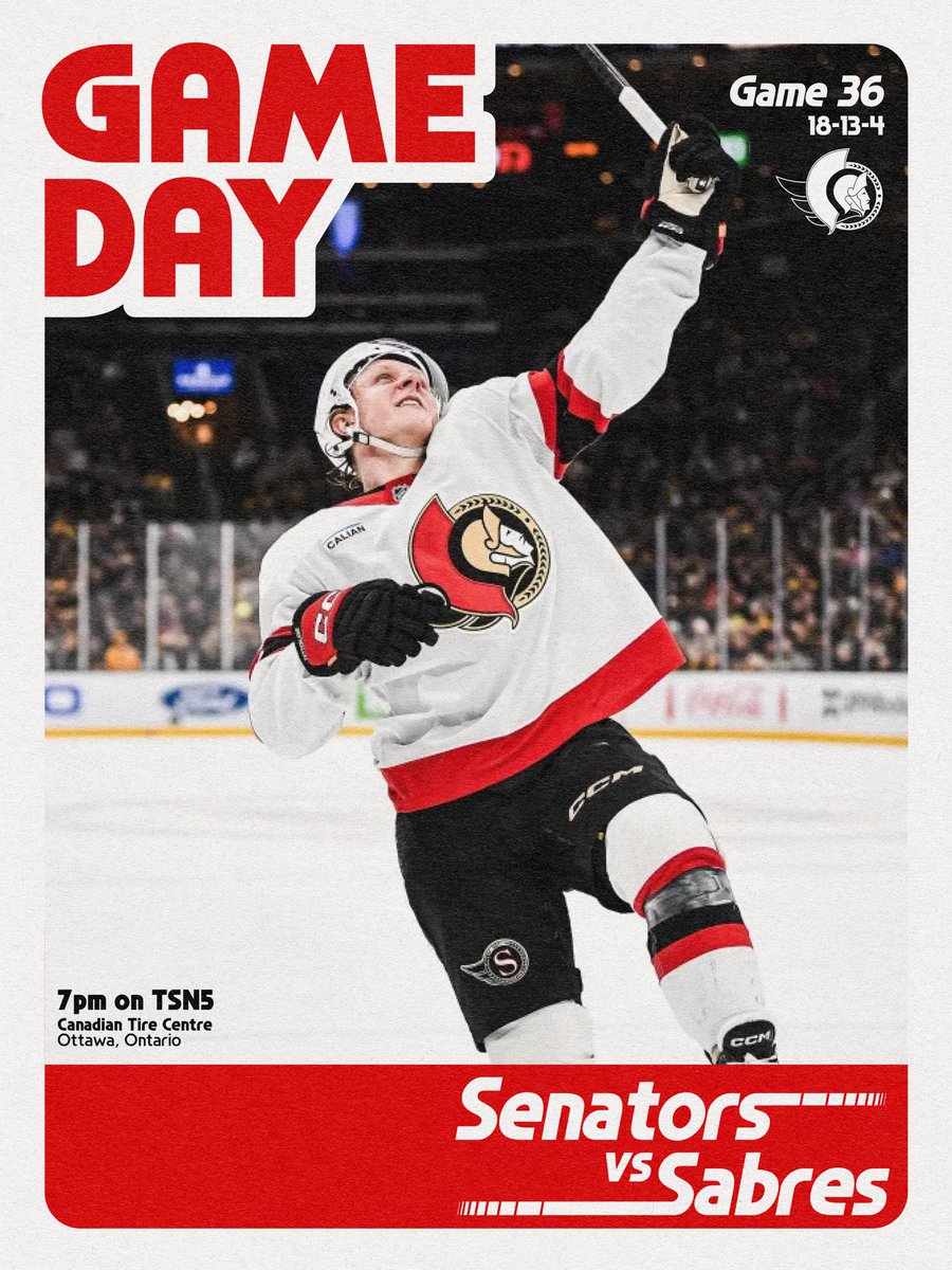 Crazy week cont’d — here’s another dump. As always, Go Sens Go!