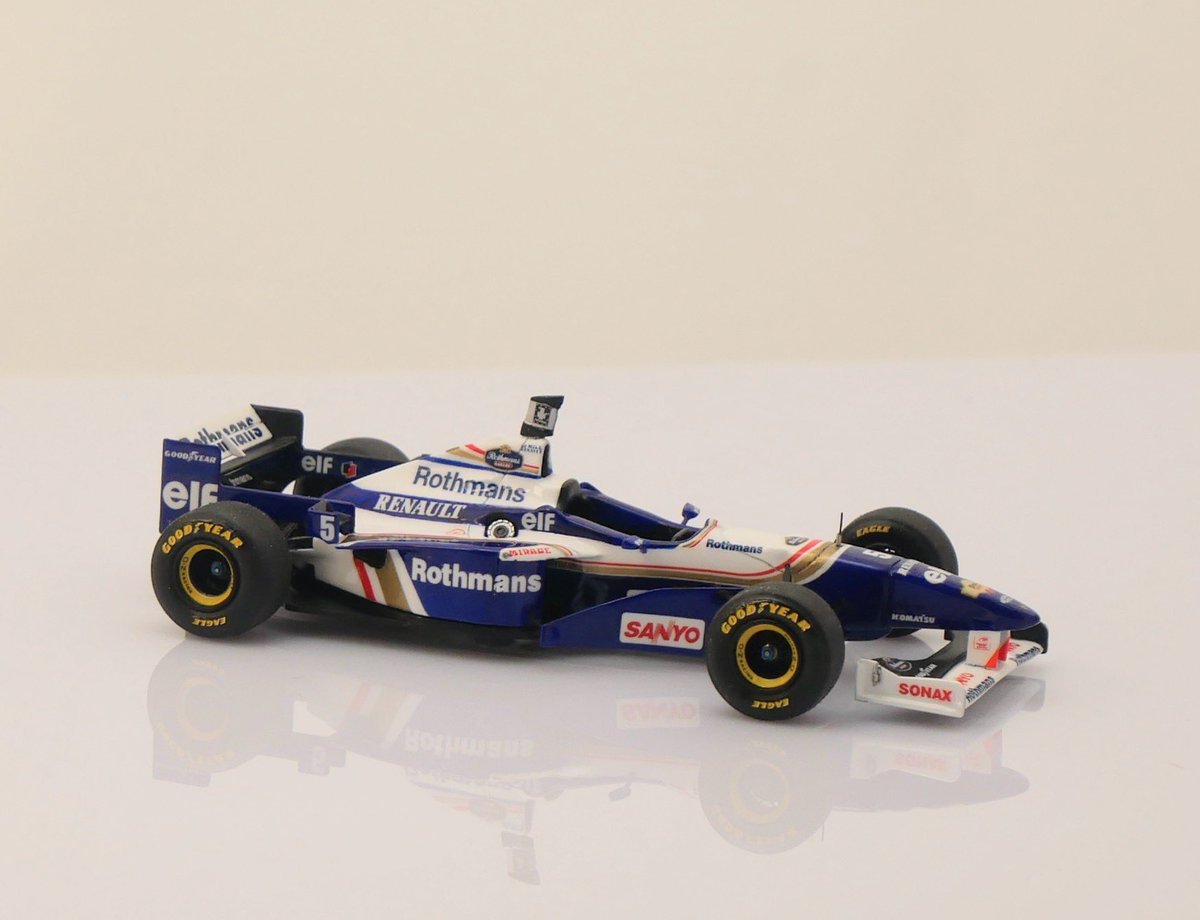 TAMEO 1/43 ウィリアムズFW18 アルゼンチンGP 完成しました！ 実は