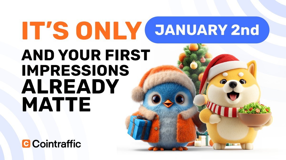 🎄The holidays are barely over, inboxes are reopening, and feeds are still quiet. That’s exactly why January 2nd matters more than it looks. With less noise and fewer campaigns live, every ad feels louder – and every impression carries more weight.

With fewer launches and less