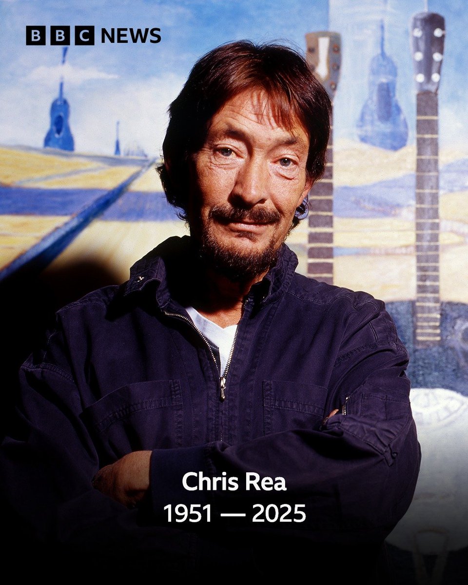 Very sad to hear about .<a href="/chrisreamusic/">Chris Rea</a>'s death. A great musician with a unique voice who will be missed.
