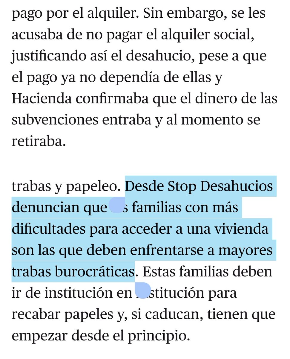 zarya17's tweet image. Por no dejarlo como el chascarrillo y no desarrollarlo: una simple búsqueda en Google te lleva, entre otras cosas, a este artículo de El Salto de 2018 del que adjunto un par de capturas:
elsaltodiario.com/vivienda/desah…