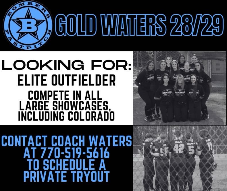 GA Bombers Gold Waters 28/29 tweet media