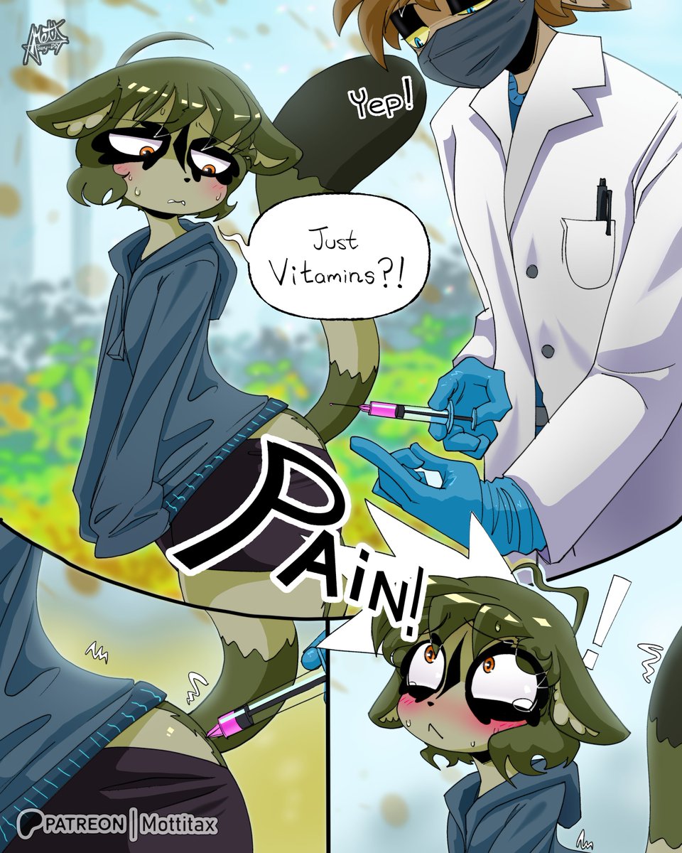 That's not vitamins!
#Original #furryartists #comic
