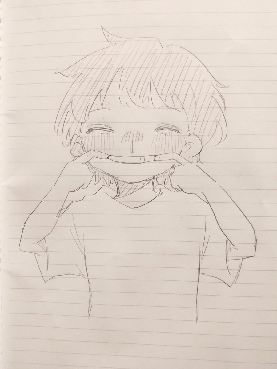 にいぃ
#中1 #イラスト #アナログ #アナログイラスト