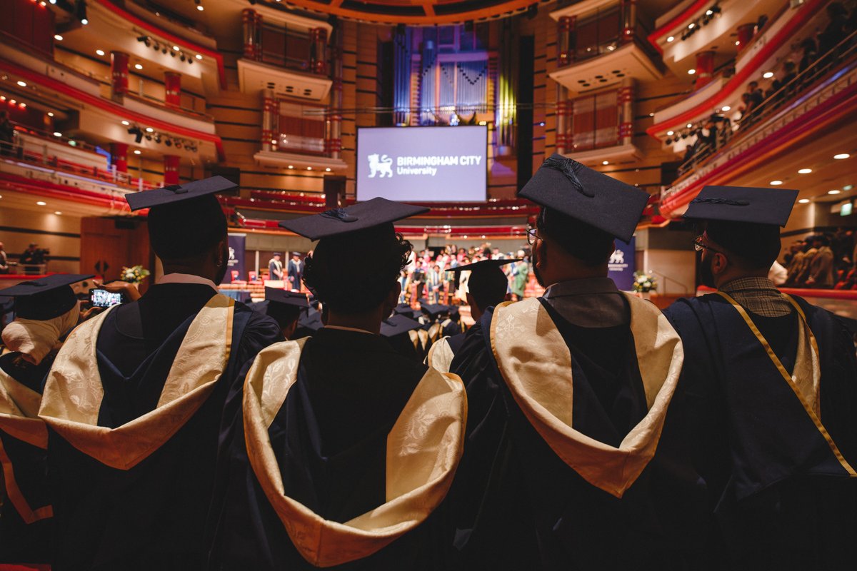 BCUAlumni's tweet photo. The first #BCUGraduation ceremony of the week is about to begin! 🥳

Watch live here 👉 https://t.co/86qlDBn51R https://t.co/uxFgCfcC32
