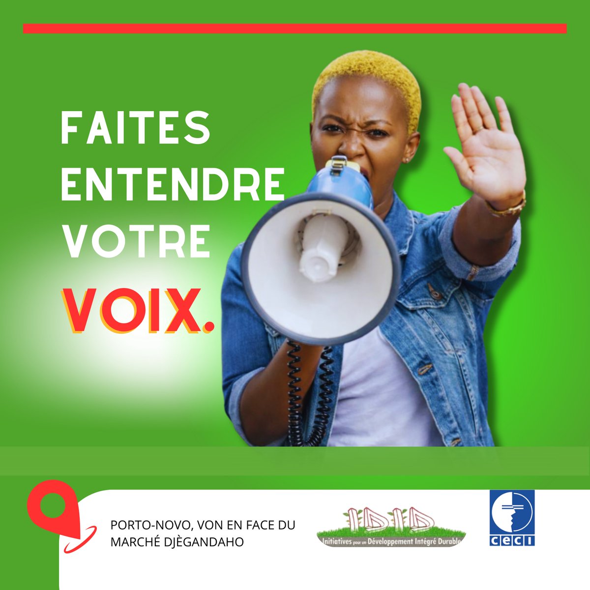 Elle s'appelle Aïcha, Marie, Fatou. Ou votre voisine. Elle sourit en public. Mais chez elle, elle survit.
Les #VBG sont partout : foyers, rues, écoles, lieux de travail.
Reconnaître les signes. Nommer les violences. Refuser le silence.
#StopViolences #IDID