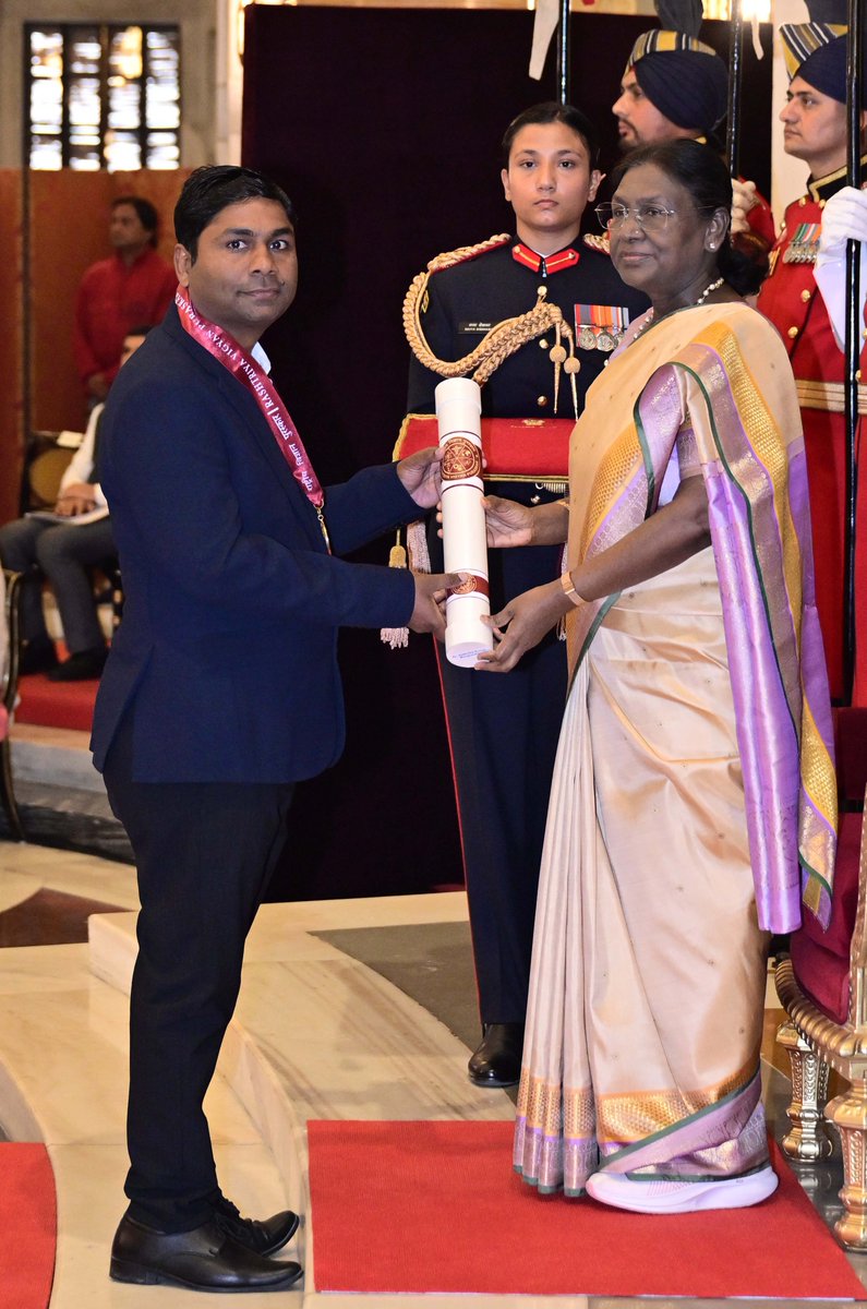 President of India tweet media