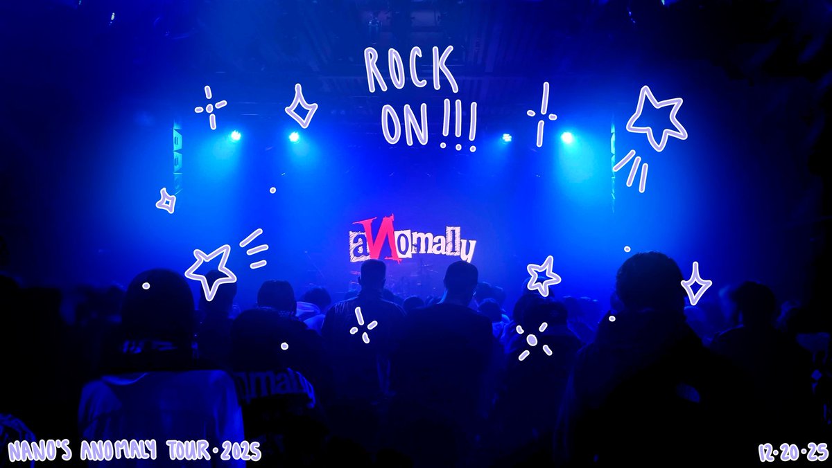 banzoinhakka's tweet image. I had the pleasure to attend @nanonano_me 's last concert of the year for their mini Live Tour aИomaly in JAPAN 🤘🎤🔥

It was such a blast hearing them sing live literally such a BEAST 🥹♥️

Thank you so much for the delicious Christmas chocolates and for inviting me 😭🎄🍫‼️