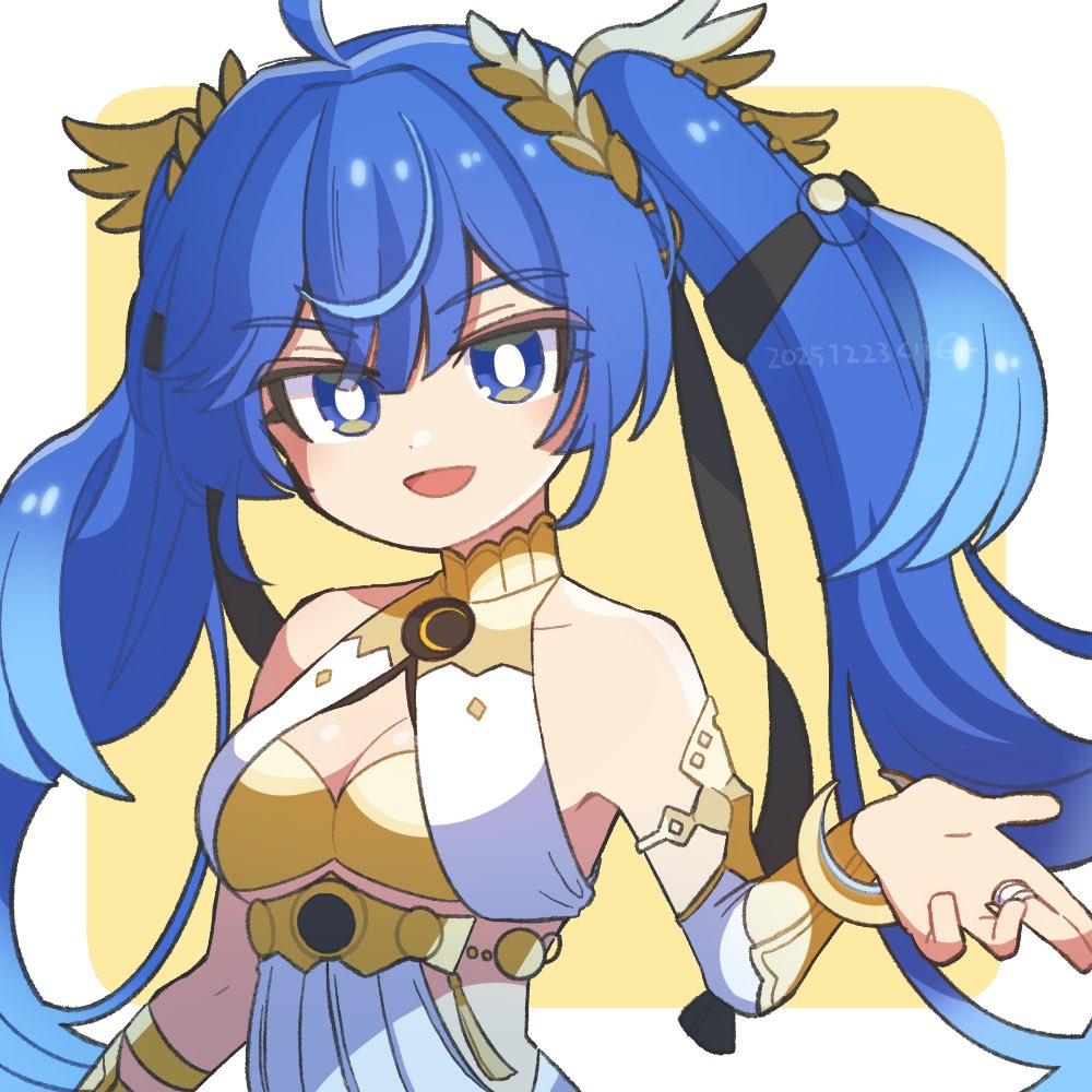 1400kr_'s tweet image. リクエストありがとうございました！ #Wuwafanart #ユーノ #鳴潮