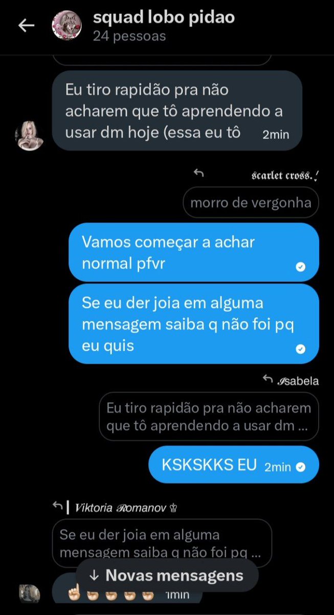 Precisava desse desabafo, vamos normalizar obg