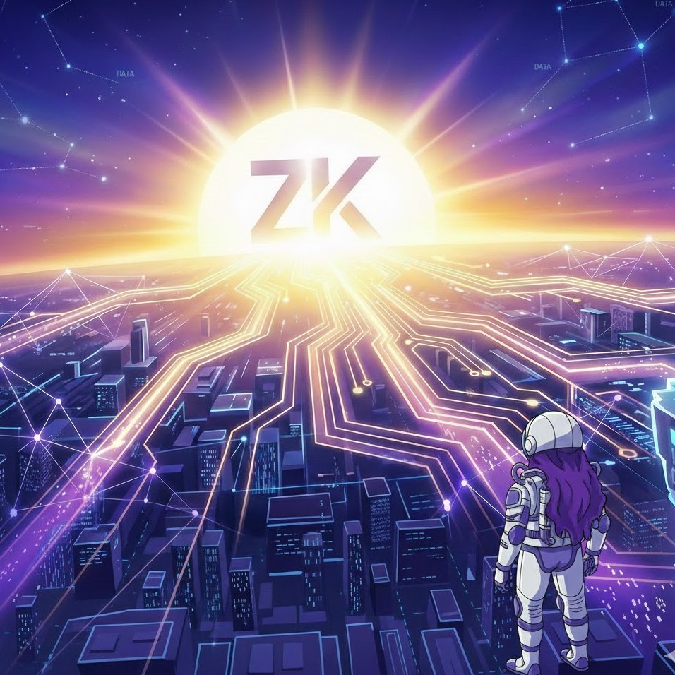 Mjavad7596's tweet image. Why the Future Belongs to @NetworkNoya  ?

We are standing at a pivotal moment in blockchain history the transition from Trust to Proof.

Zero Knowledge (ZK) technology isn't just a buzzword; it's the Holy Grail of crypto. It's the foundation of a future where you don't have to…