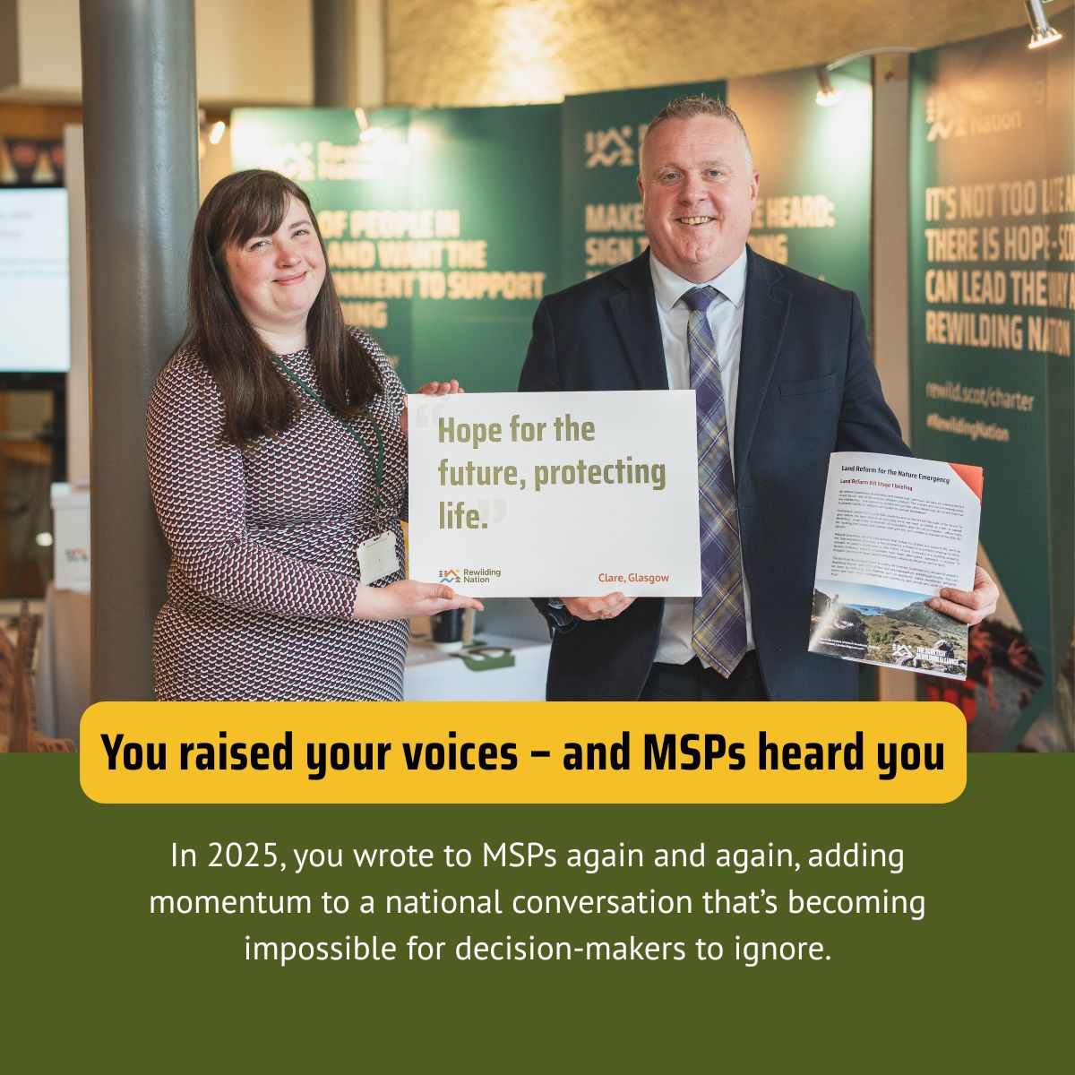 ScotRewilding's tweet image. As 2025 draws to a close, we’re looking back on a remarkable year – one in which we celebrated our sixth birthday and saw this community come into its own like never before. In a challenging landscape, you kept showing up, speaking out and driving real progress for rewilding in…