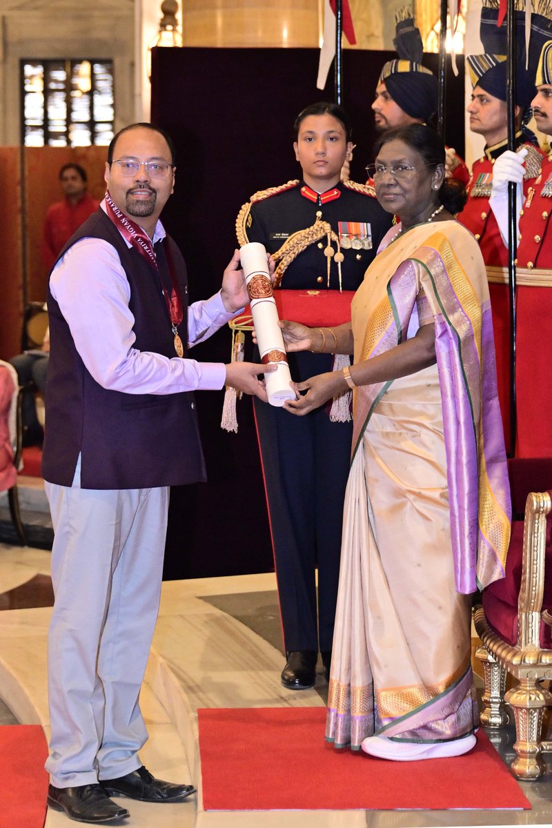 President of India tweet media