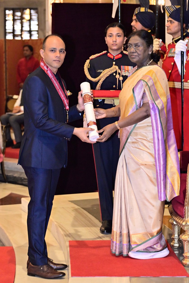 President of India tweet media