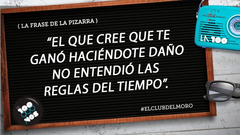 La frase del día en El Club del Moro