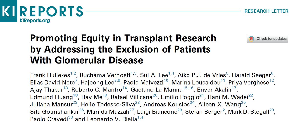 Leonardo V. Riella tweet media
