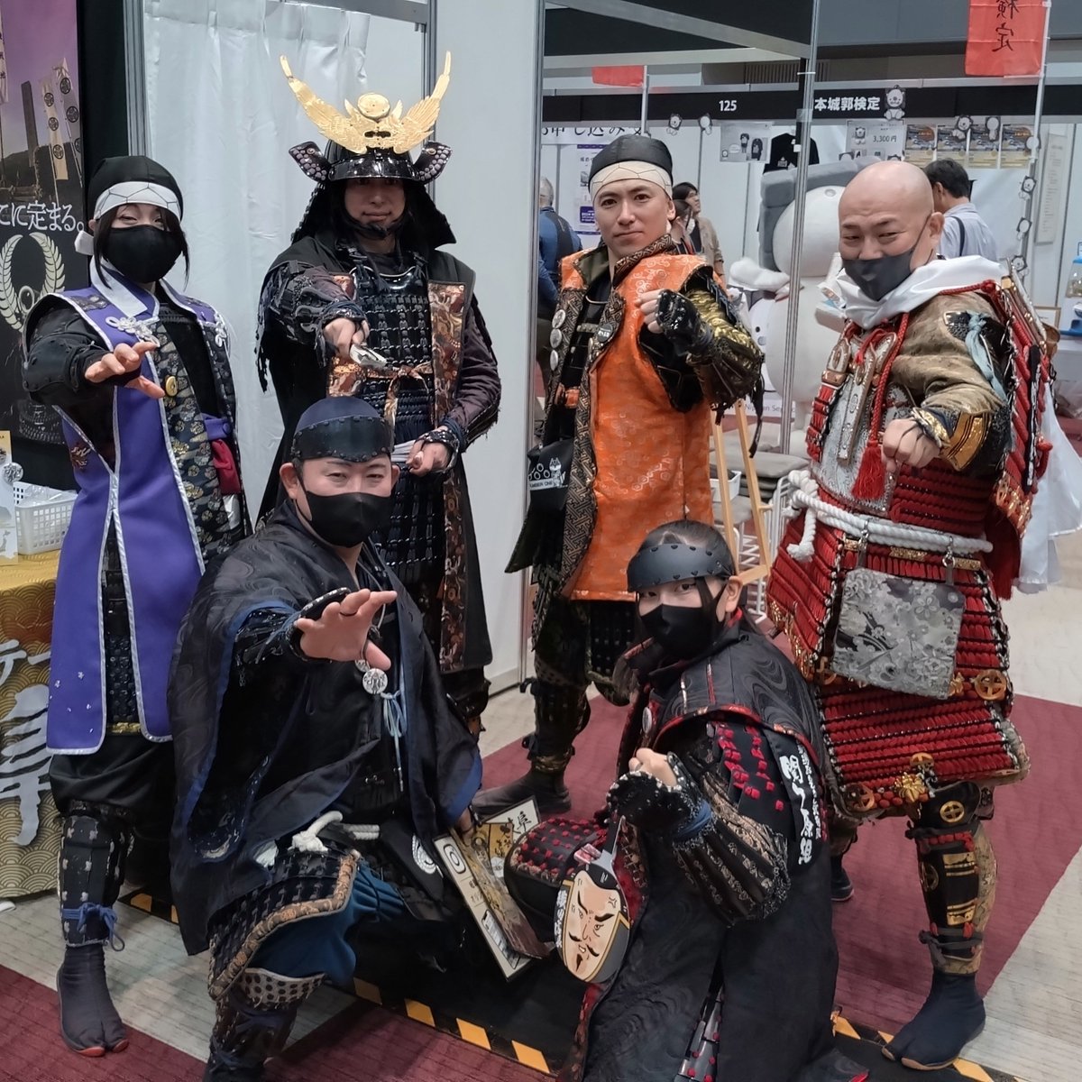 12/21(日)#お城EXPO2025 にて、#古戦場おもてなし武将隊関ケ原組 の