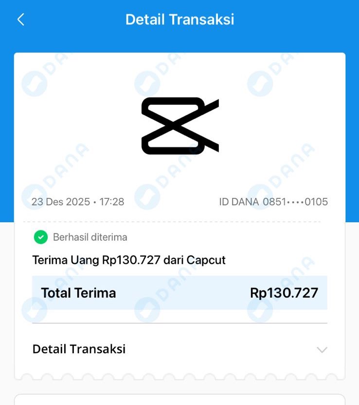 EVENT CAPCUT DAPET 130K GUYS AYO TINGGAL 3 JAM DOANG

caranya gampang banget
1. punya capcut
2. claim disini capcut.com/tv2/ZSP7a77ow/
3. udah gitu aja

#zonauang #zonabu #freelance #jobreceh #eventcapcut