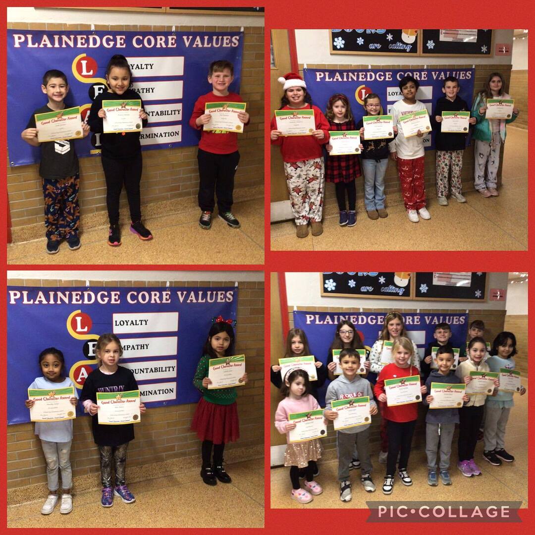 Congratulations to our LEADers! Each showing loyalty, empathy, accountability and determination! #weareplainedge