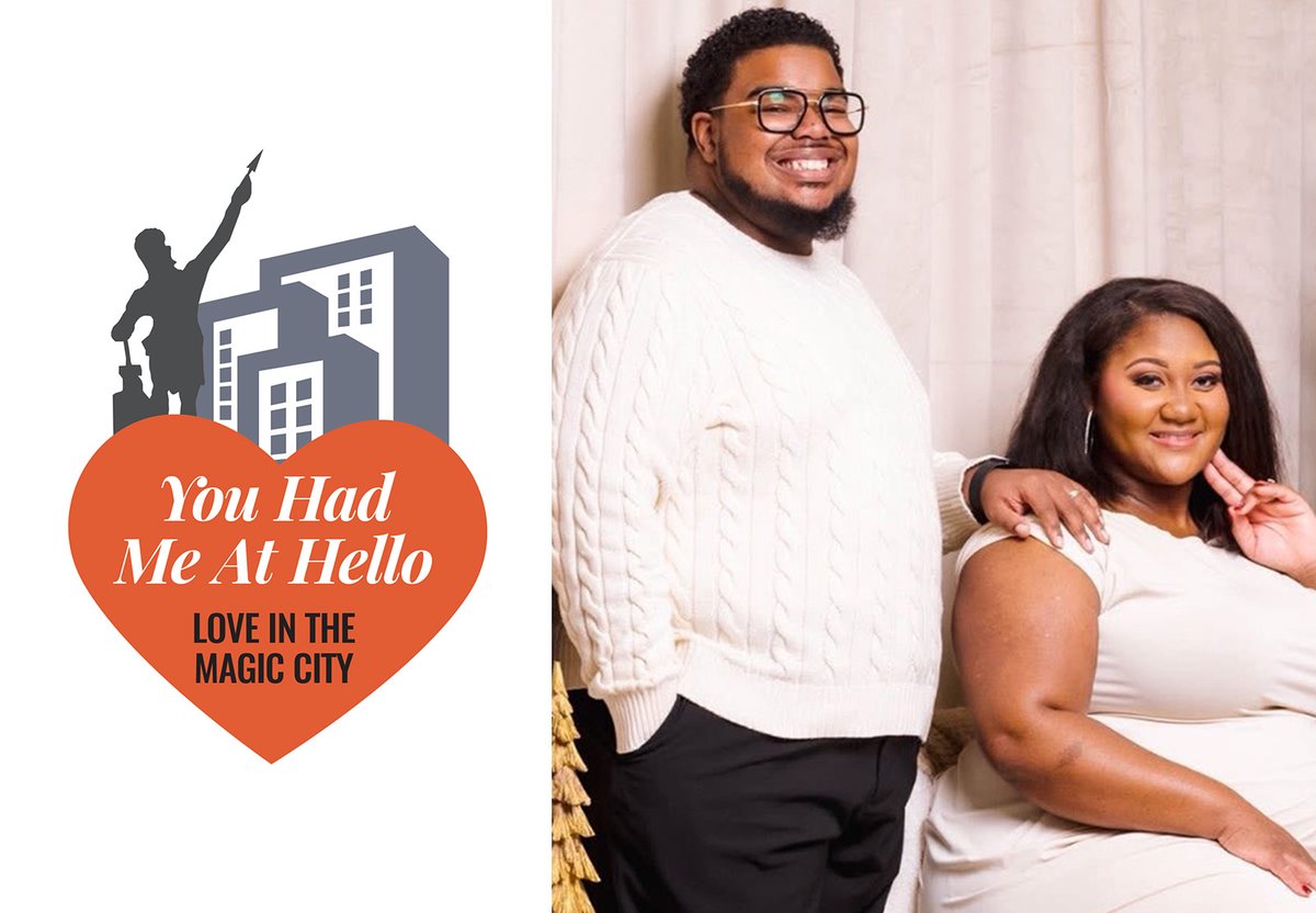 BhamTimes's tweet photo. "To me, dating should be taken seriously, and I had to make sure she checked all my boxes," said Rhett Franklin, who met his future #wife Miriam in 2019, after being introduced by his brother. The #couple married in  2022. #YouHadMeAtHello #BlackLove

https://t.co/kTTXDs6lDJ https://t.co/oMcv6MQsqP