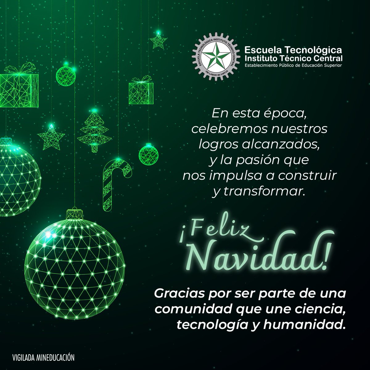 Escuela Tecnológica Instituto Técnico Central tweet media