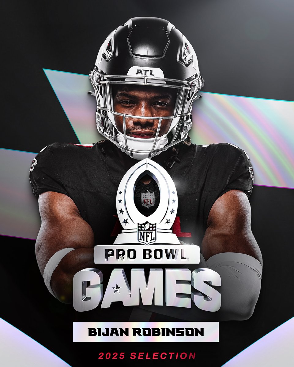 All jukes aside, @Bijan5Robinson is a two-time Pro Bowler!