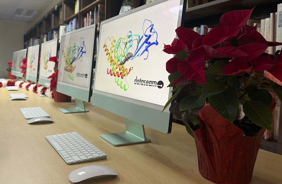 dataseam's tweet image. Kentucky schools close for the holidays; thousands of computers go to work, lending computing horsepower to University of Louisville’s Brown Cancer Center research. For all making this possible and from all this benefits, we wish a joyous holiday season and full prosperous 2026.