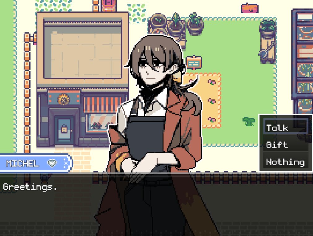 【🌲Christmas giveaway 】
Thank you for all the support this year!

The Winner will get a half-body pixel art of their chosen character and a mockup game screenshot 

To join: 
・Follow me &amp; RT this post 
・Winner will be picked randomly on the 1st!