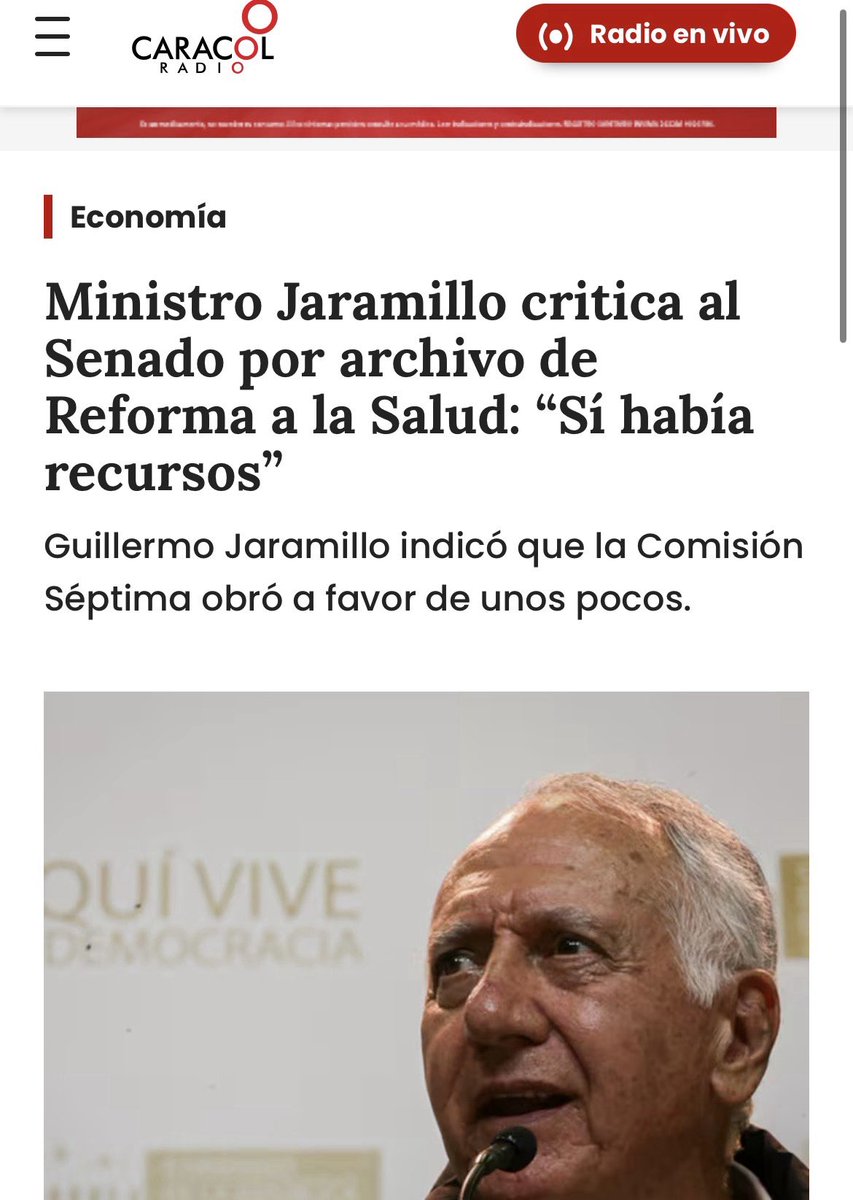 honohenriquez's tweet photo. Le mienten a los colombianos sin sonrojarse. Dijeron que tenían los recursos de la salud garantizados ($109 billones en el primer año) y la realidad es que no tienen ni $3 billones para ajustar la UPC, el dinero para la salud de los colombianos. Así lo confiesan con el decreto de emergencia económica que golpea el bolsillo de la familia colombiana. Mentirosos y cínicos‼️