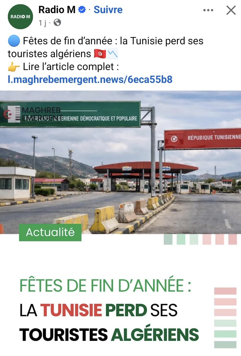 AlgeriaBoussada's tweet image. Vu que la presse n'en a pas parlé on continue. A sousse, un touriste algerien en compagnie de sa femme et de son fils a ete TUE par une dizaine de ta*anes sauvages. Sa femme a ete gravement blessé son fils aussi. @Algeria_MFA @AlgeriePolice