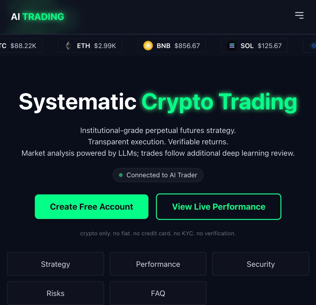 Waiting doesn’t always mean standing still.
Access to Nof1 models and trading tools will open progressively.

Link in the comments👇