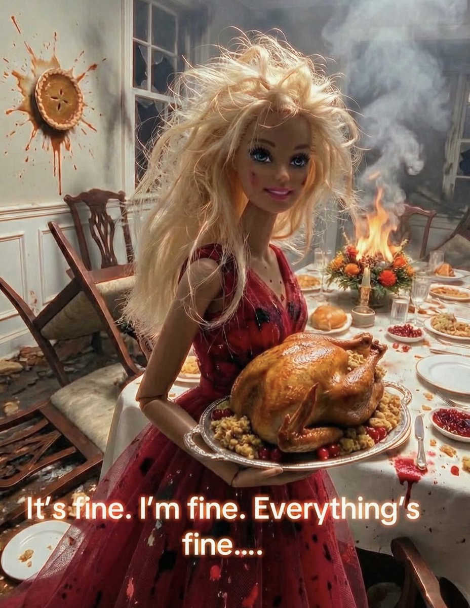 Me, if it was brunette Barbie!