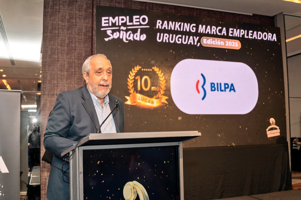 🆕 BILPA ingresa por primera vez al Ranking #EmpleoSoñado 2025, alcanzando el puesto 10.

Un reconocimiento que refleja su creciente  posicionamiento como marca empleadora entre los jóvenes universitarios de Uruguay.

#MarcaEmpleadora #TalentoJoven #Uruguay