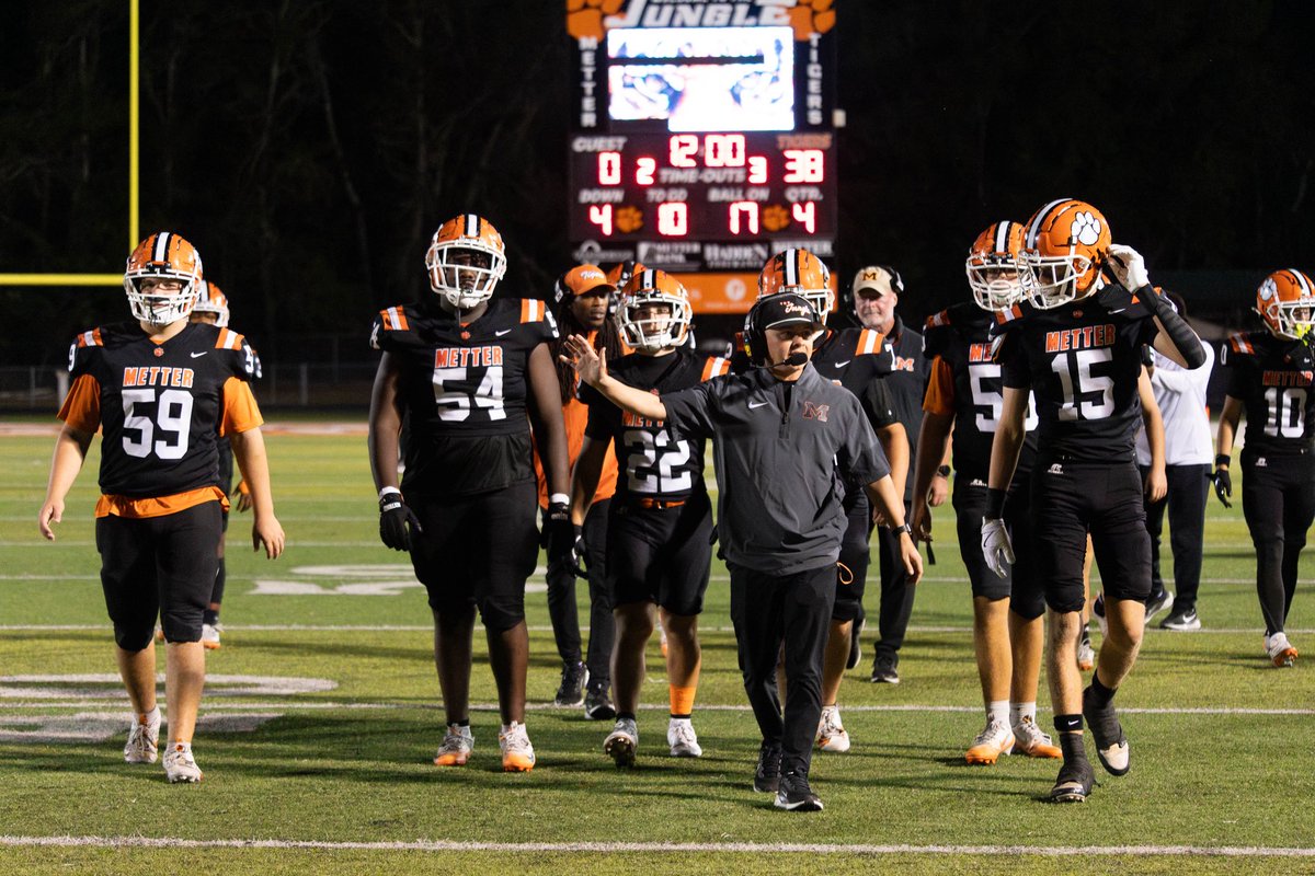 Metter Tiger Football tweet media