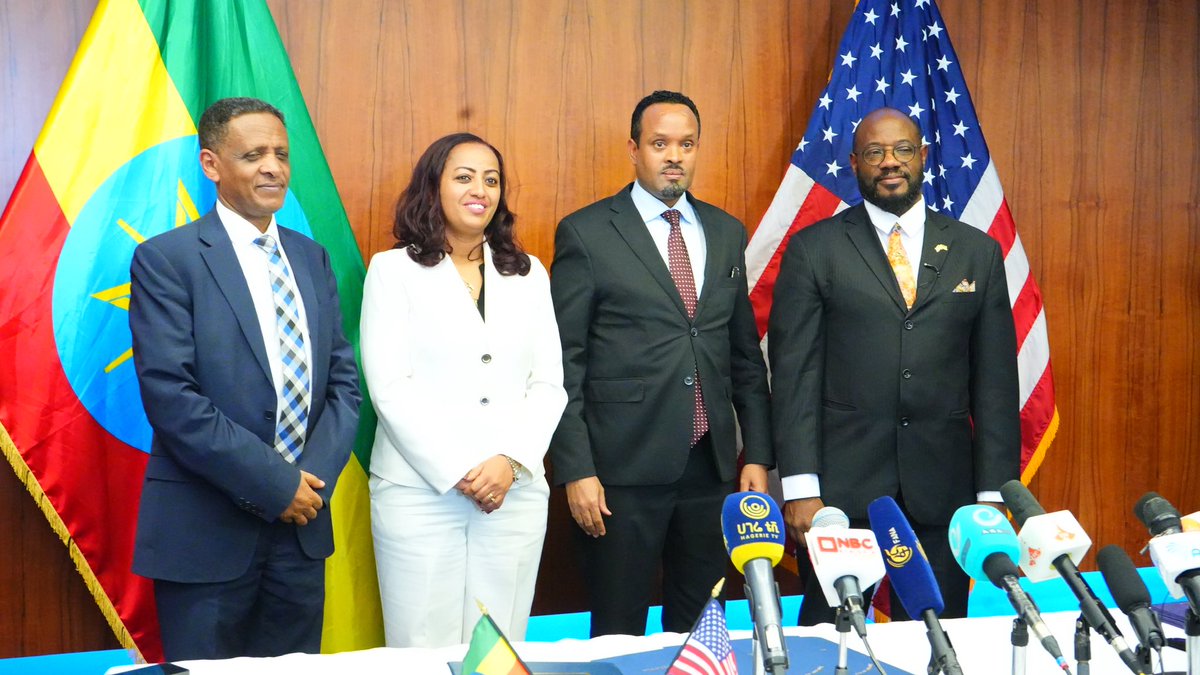 fanatelevision's tweet photo. 🇪🇹🇺🇸 #Ethiopia and the United States Formalize $1.6 Billion Health Cooperation Deal
https://t.co/LtYtwYhzdP https://t.co/ZuIXXLJb4x