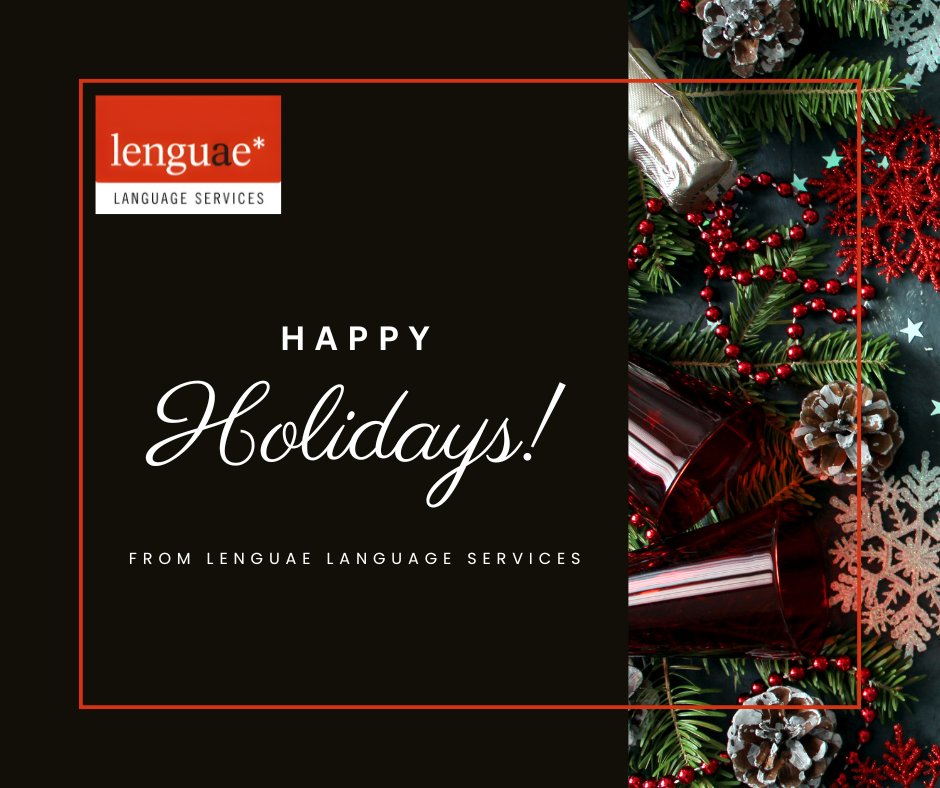 lenguae_'s tweet photo. As the year comes to a close, we would like to express our gratitude to our clients and partners for their trust and collaboration.

Wishing everyone a happy holiday season and a successful New Year ahead! 🎄✨

#Lenguae #Translation #Interpretation #LanguageCourses #2026 https://t.co/SPqazyuvuq