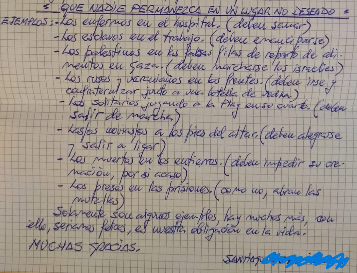 Solidarios_es's tweet photo. Carta a los Reyes Magos desde #prisiones
Mis deseos para el año que comienza son muy complejos, pero como creo que se decía en París en mayo del 68: “Se realista, pide lo imposible”
QUE NADIE PERMANENZA EN UN LUGAR NO DESEADO https://t.co/u3Y5Mnha3X