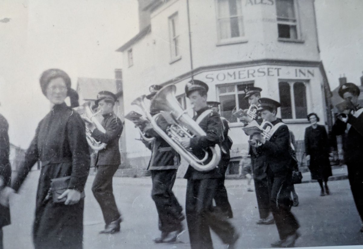 95‑year‑old Eric Davies has played Christmas carols in Abergavenny for <a href="/salvationarmyuk/">The Salvation Army</a> since before WW2. This month he played solo on the high street raising £700. His family’s roots to the band date back to the 1890s and Eric first performed at age eight in 1938.  #band