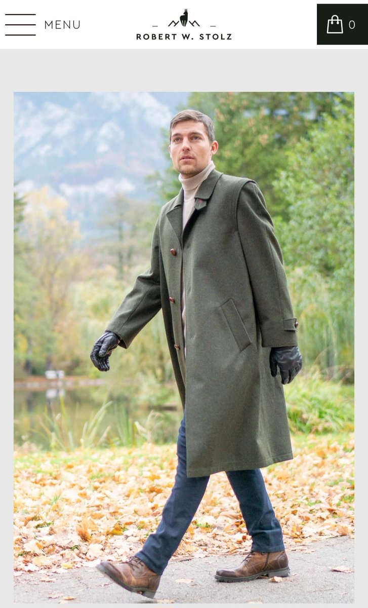Take the Loden coat pill anon