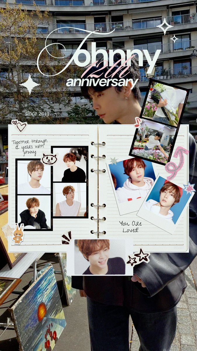 12 YEARS ON THE JOURNEY WITH JOHNNY 
 ⸜(｡˃ ᵕ ˂ )⸝♡ ₍^. ̫.^₎

#12YearsWithJohnny
#쟈니루키즈공개12주년축하해