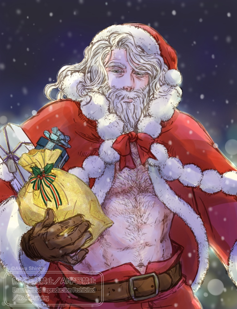 #大人が喜ぶサンタさんを描こう 
クリスマスがやってきますよ