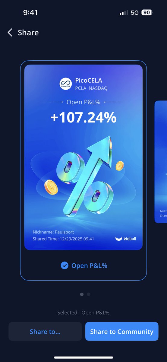 PPortfolioooo's tweet image. $PCLA AMAZING