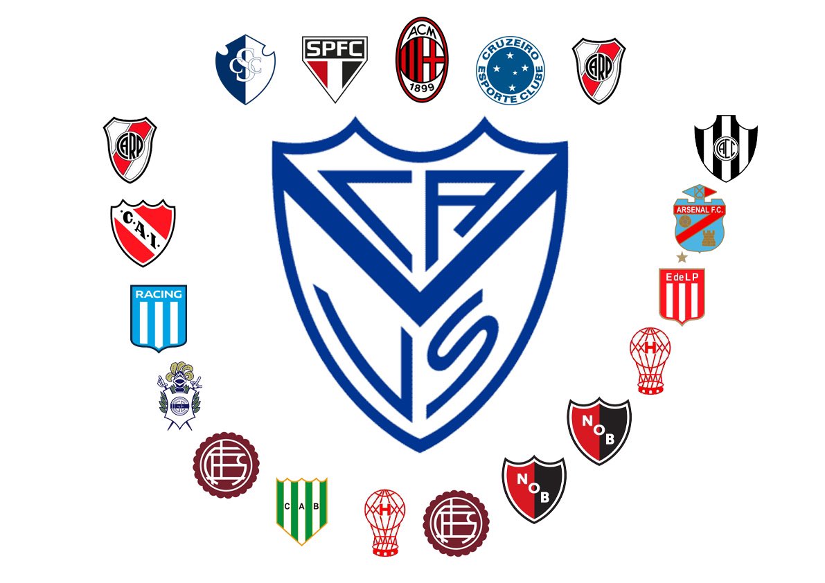 Hay que seguir actualizando este escudo #Velez. Hay que estar a la altura de la historia