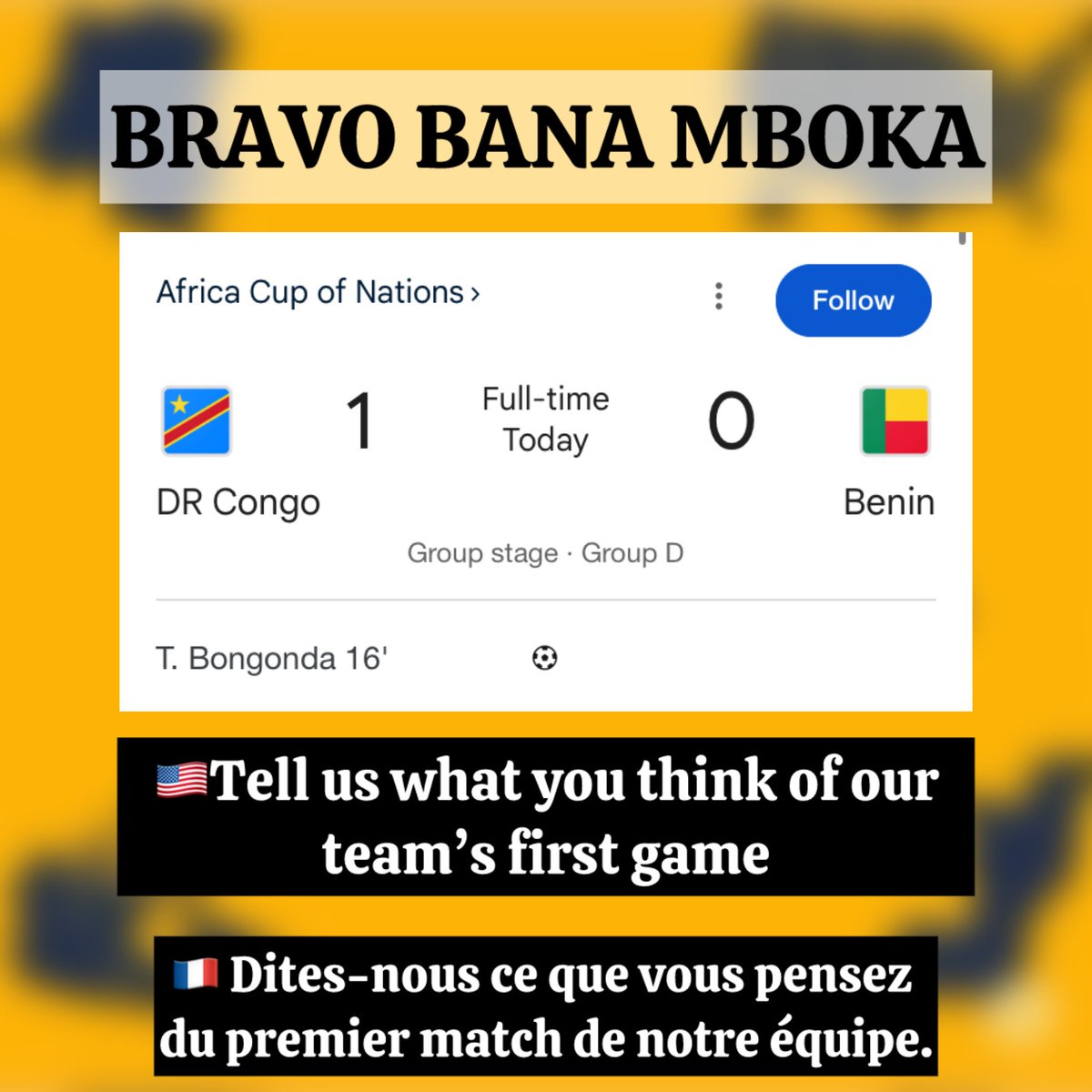 #AFCON2025 #RDCAfriqueFootball #congoamerica