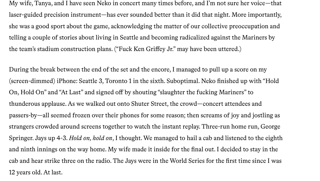 brofromanother's tweet image. For @ringer's list of the best sports moments of the year, I wrote about Neko Case and George Springer theringer.com/2025/12/23/spo…