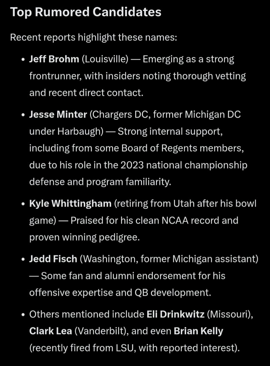 AlmostMattJones's tweet photo. @TheOnlySweeney @UofLSheriff50 @JStreble82 Grok has him as the favorite. https://t.co/Rmn9YmV4uf