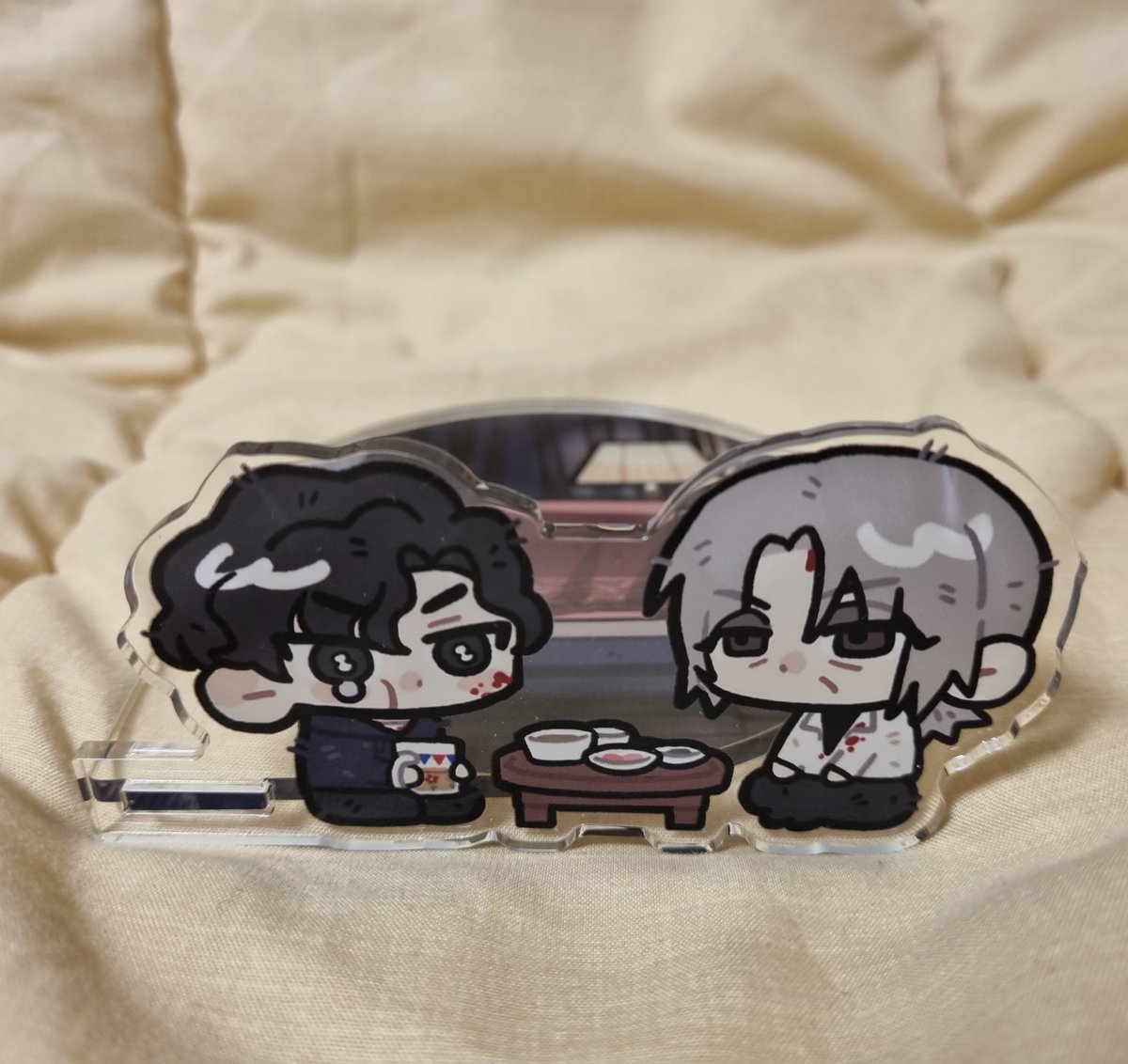 🎄연말맞이 소소한 나눔합니다💕
히짜님 도안으로 제작한 투우조각 파과 누들스토퍼 입니다(2차 가공 허락받았습니다)
파과를 한번이라도 보신 분들께 드리고 싶어요 당첨되신 분께서는 파과or파과:인터컷 예매 내역 인증 부탁드릴게요!
참여 방법 RT+마음
당첨자 2명
당발 28일 밤 12시
많관부🫶