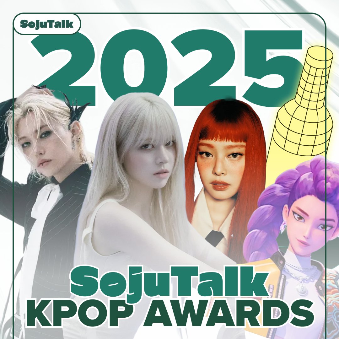 sojutalk's tweet image. Join us for the 2025 SojuTalk Kpop Awards!

SojuTalk EP355 now live!

youtu.be/xnkDczcxboQ

#SojuTalk #KPOP #podcast
#Kpopawards #Daesang