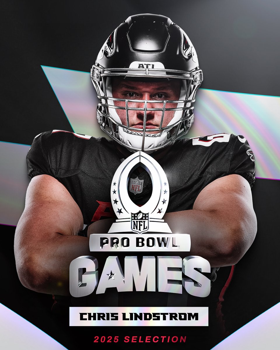 Blocked and reporting for a FOURTH-straight Pro Bowl Games, @C_Lindstrom63 🔥