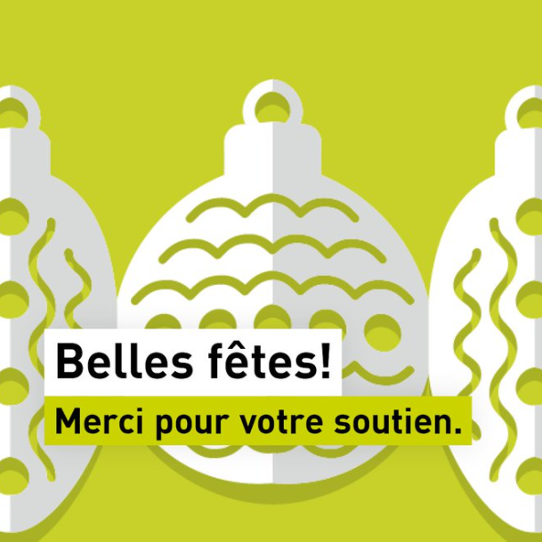 Joyeuses fêtes et bonne année ! Merci pour votre soutien en 2025 – en 2026, nous poursuivrons notre engagement pour la protection et les droits des personnes réfugiées. #solidarité #droitshumains
